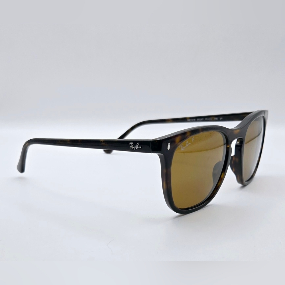 Ray-Ban Havana Polarized Tortoise Shell Sunglasses RB2210 902/57 53-21 - Picture 3 of 16